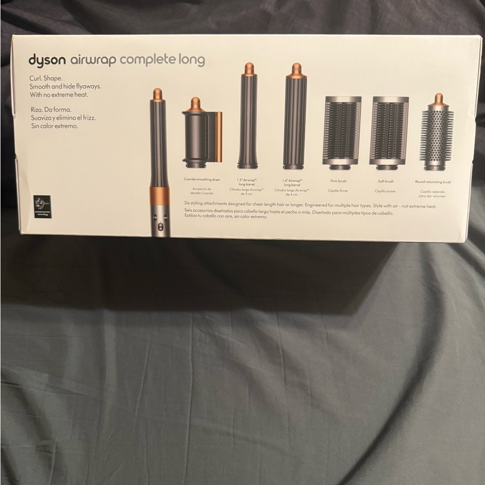 Dyson Airwrap Complete Long in Black and Copper